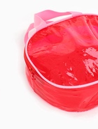 Косметичка-сумка на молнии для бассейна, большая, с ручками, розовая - Фото 6