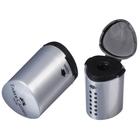 Точилка 1 отверстие с контейнером Faber-Castell Grip 2001, серебряная 6939256 - фото 14572619