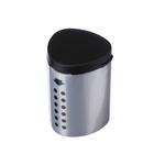 Точилка 1 отверстие с контейнером Faber-Castell Grip 2001, серебряная 6939256 - фото 16366423
