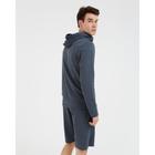 Худи мужское MINAKU: Casual collection MAN цвет графит меланж, р-р 48 - Фото 12