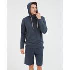 Худи мужское MINAKU: Casual collection MAN цвет графит меланж, р-р 52 - Фото 13