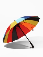 Зонт - трость полуавтоматический «Радуга», эпонж, 16 спиц, R=48/55 см, D=96 см, разноцветный - Фото 3
