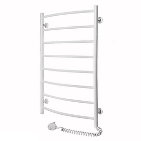 

Полотенцесушитель электрический INDIGO Arc 80/50, 800x500 мм, правый, белый