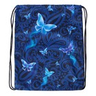 Мешок для обуви «Бабочки» (мягкий полиэстер, плотность 210D) 42×34 см - Фото 2