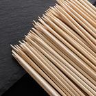 Шампур деревянный Magistro, 25×0,3 см, 100 шт, берёза - фото 4325103