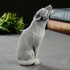 Фигурка «Волк сидящий, воет», 10.2 см - Фото 1