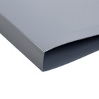 Папка с пластиковым скоросшивателем А4, 500 мкм, корешок 14 мм, Calligrata, до 100 листов, серая - Фото 4