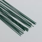 Проволока для творчества лакированная "Blumentag" 0.3 мм, 30 шт, 40 см, зеленый - Фото 2