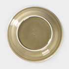 Тарелка мелкая «Акварель», d=24 см, цвет фисташковый - Фото 4
