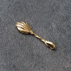 Сувенир кошельковый  "Ложка загребушка. Рука", с натуральным янтарем - фото 24196135