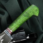 Нож Пчак Шархон - рукоять дерево, металл, зеленый - Фото 2