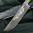 Нож Пчак Шархон - рукоять дерево, металл, зеленый - Фото 3