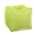 Пуфик куб Me-shok, размер 45х45 см, цвет салатовый - Фото 1