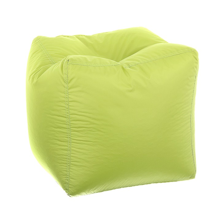 Пуфик куб Me-shok, размер 45х45 см, цвет салатовый - Фото 1