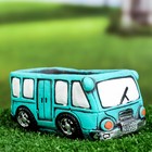 Горшок "Автобус Бон" зеленый, 14х8х7см - Фото 3