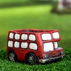 Горшок "Автобус Барт" красный, 11,5х7х7см - фото 6420061