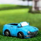 Горшок "Машинка" голубой, 13,5х8х7см - Фото 2