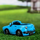 Горшок "Машинка" голубой, 13,5х8х7см - Фото 4