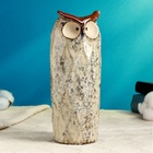 Декоративное кашпо - ваза «Сова Мила», 750 мл, 23×9×9 см, керамическое 5538122