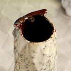 Декоративное кашпо - ваза «Сова Мила», 750 мл, 23×9×9 см, керамическое 5538122