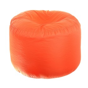 Пуф круглый Me-shok, ширина 40 см, высота 60 см, цвет оранжевый