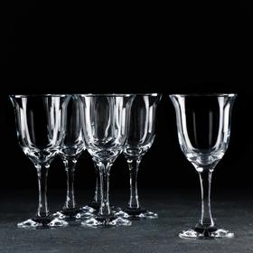 Набор стеклянных бокалов для вина «Далида», 240 мл, 6 шт