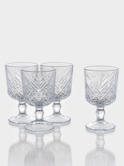 Бокалы для вина Paşabahçe Timeless, 320 мл, набор 4 шт., стекло, прозрачные