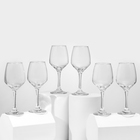 Набор стеклянных бокалов для вина Isabella, 400 мл, 6 шт - фото 319798727