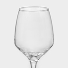 Набор стеклянных бокалов для вина Isabella, 400 мл, 6 шт - Фото 3
