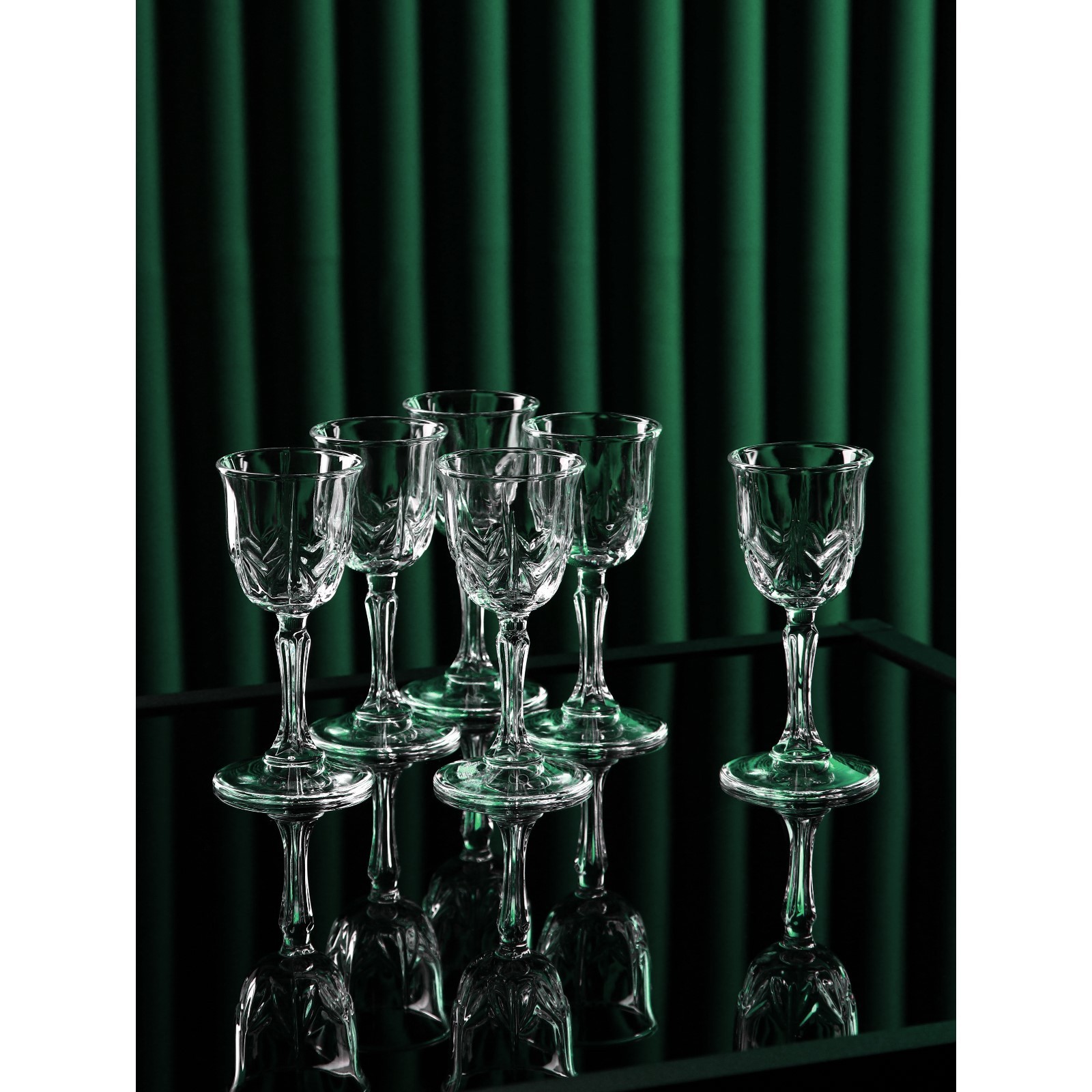 Набор рюмок 58 мл Karat, 6 шт Набор рюмок 58 мл Karat, 6 шт