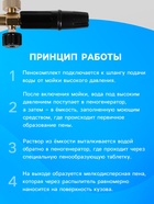 Пенообразователь под воду, объем 1 литр, 8 соединительных переходников - Фото 4