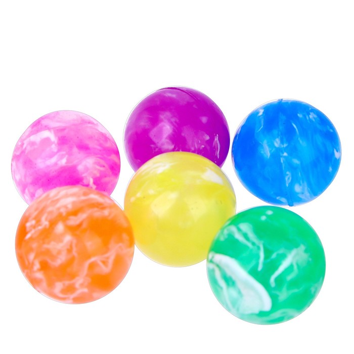 Мяч каучуковый «Жду твой лайк»,в банке, цвета МИКС, 50 шт - фото 1889587054