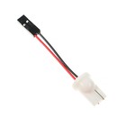 Автолампа светодиодная, 12 В, 36 SMD, два переходника, свет белый - фото 804503538