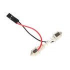 Светодиодная лампа Cartage, 12 В, 36 SMD, белый свет, 2 переходника - Фото 4