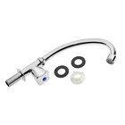 Моносмеситель ZEIN Z85, кран-букса 1/2", без подводки, хром - Фото 8