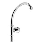 Моносмеситель ZEIN Z1038, кран-букса пластик 1/2" резина, без подводки, хром - Фото 4