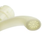 Кран на одну воду ZEIN Z2023, круглая ручка, пластик, короткий излив, цвет «рисовый» - Фото 5