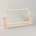 Пяльцы-рамка для вышивания, 30×50 см, с подставкой, цвет светлое дерево - Фото 2