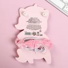 Наушники вакуумные и резинка для волос на открытке «Единорог», 10,3 х 14,5 см - фото 54719227