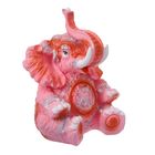 Копилка "Слон с шариком" 28х17х16 см розовый - Фото 2