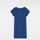 Ночная сорочка женская, цвет индиго, размер 56 - Фото 3