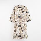 Халат женский Этель «Девичник» рукав 3/4, размер 42-44, вафля 200 г/м², 100% хлопок - Фото 9