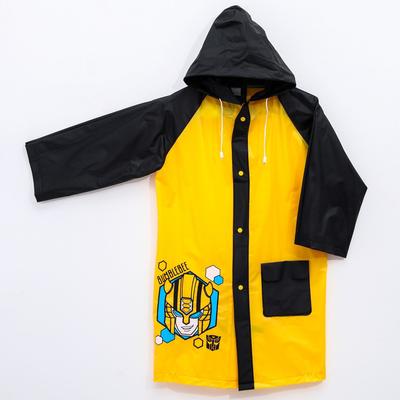 Дождевик детский, размер M, 100-110 см, Трансформеры