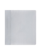 Папка-скоросшиватель Calligrata, А5, 180 мкм, серая с прозрачным верхом - Фото 2