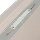 Папка-скоросшиватель Calligrata, А5, 180 мкм, серая с прозрачным верхом - Фото 3