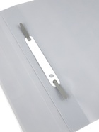 Папка-скоросшиватель Calligrata, А5, 180 мкм, серая с прозрачным верхом - Фото 4