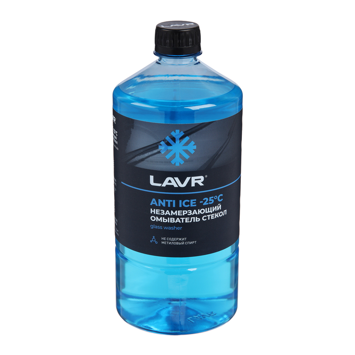 Незамерзающий очиститель стёкол LAVR Anti Ice, -25 С, 1л Ln1310 - фото 1900930933