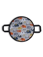 Ледянка мягкая, d=40 см, толщина 2 см, с ручками, цвет МИКС - фото 62061512