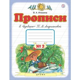 Пропись. ФГОС. Прописи к «Букварю» Андриановой Т. М 1 класс, №2. Илюхина В. А.