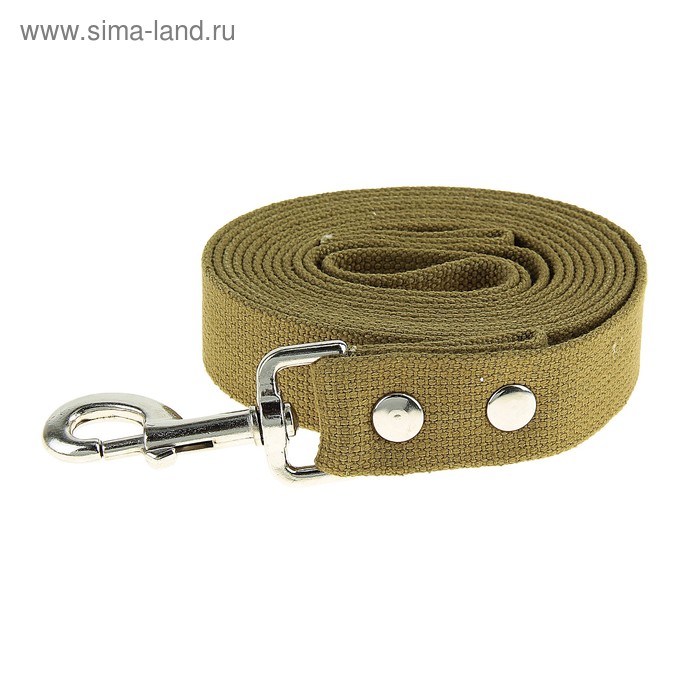 Поводок из брезента, 3 м х 3 см - Фото 1
